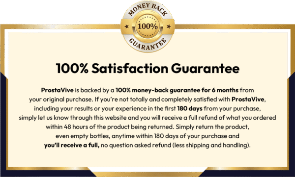 satisfaction guarantee