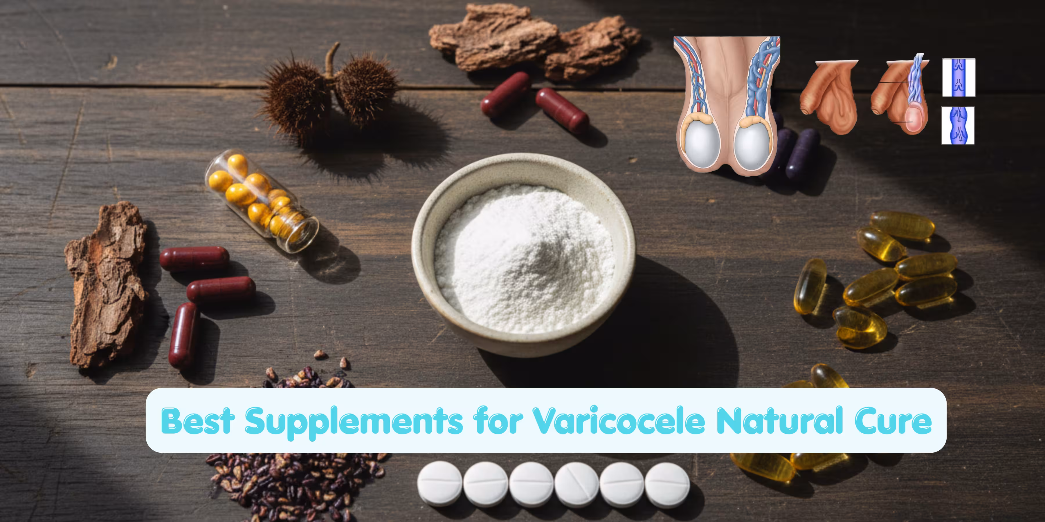 Best Supplements for Varicocele Natural Cure