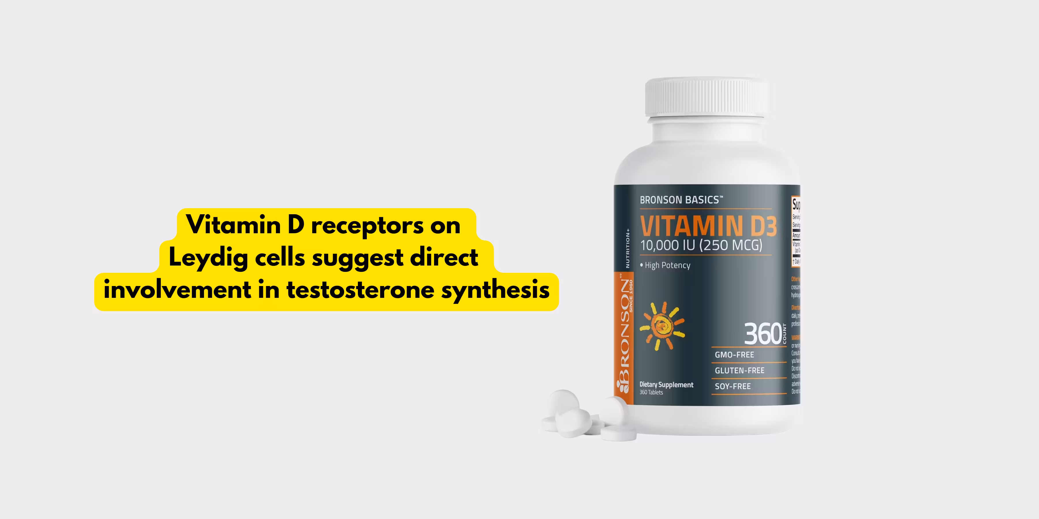 vitamin d3 works on testosterone and varicoclele